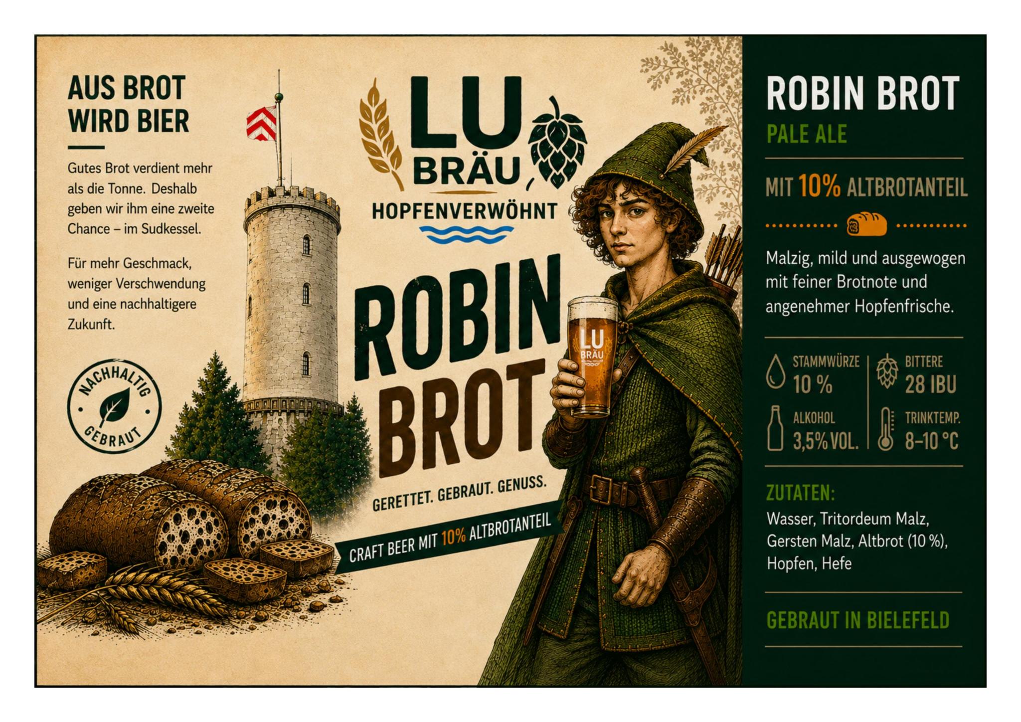 Robin Brot: Ein kreatives Pale Ale
